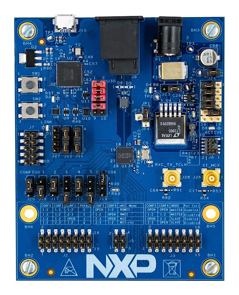 NXP Semiconductors Semiconductors Tja1103Evb Evaluation Board, Ethernet Transceiver