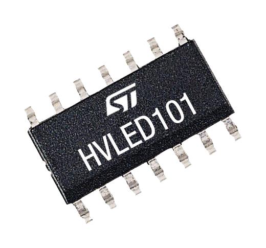 STMicroelectronics Hvled101Tr Led Driver, Ac/dc, Flyback, Soic-14, Smd