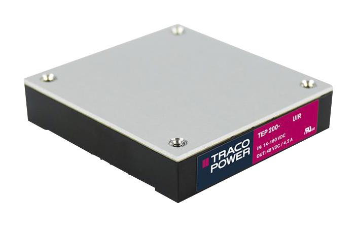 TRACO Power Tep 200-7213Uir Dc-Dc Converter, 15V, 13.4A