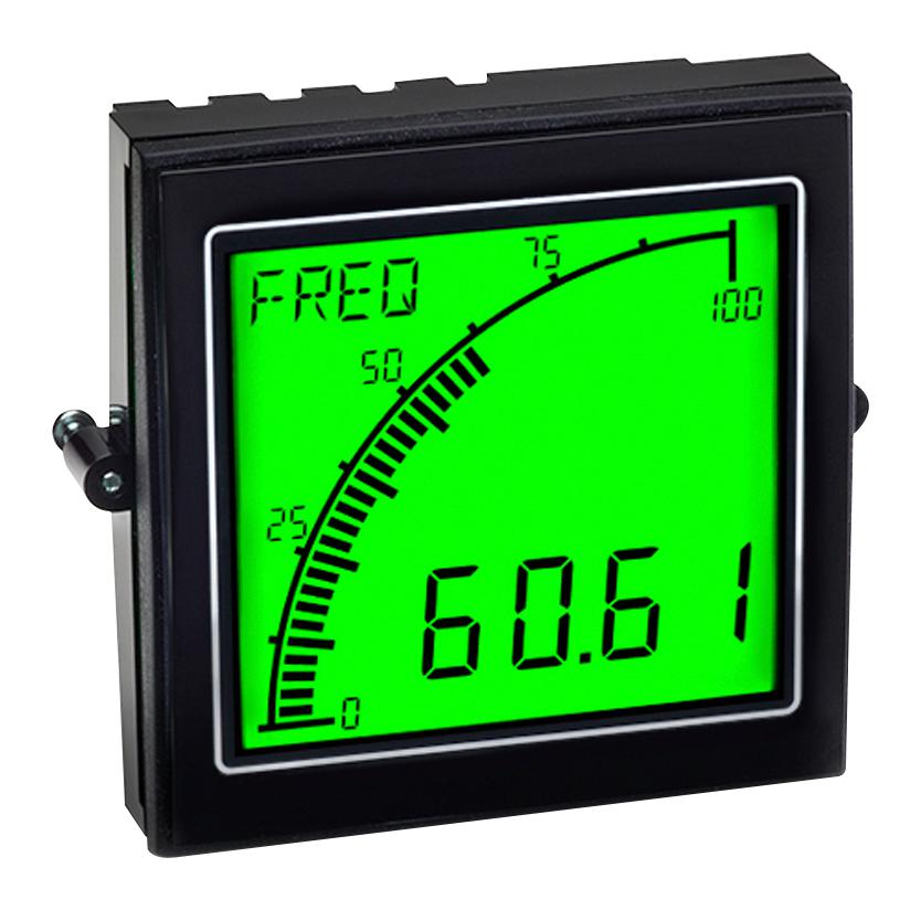 Trumeter Apm-Freq-Apo Panel Meter, 4Digit, 24V, Positive Lcd