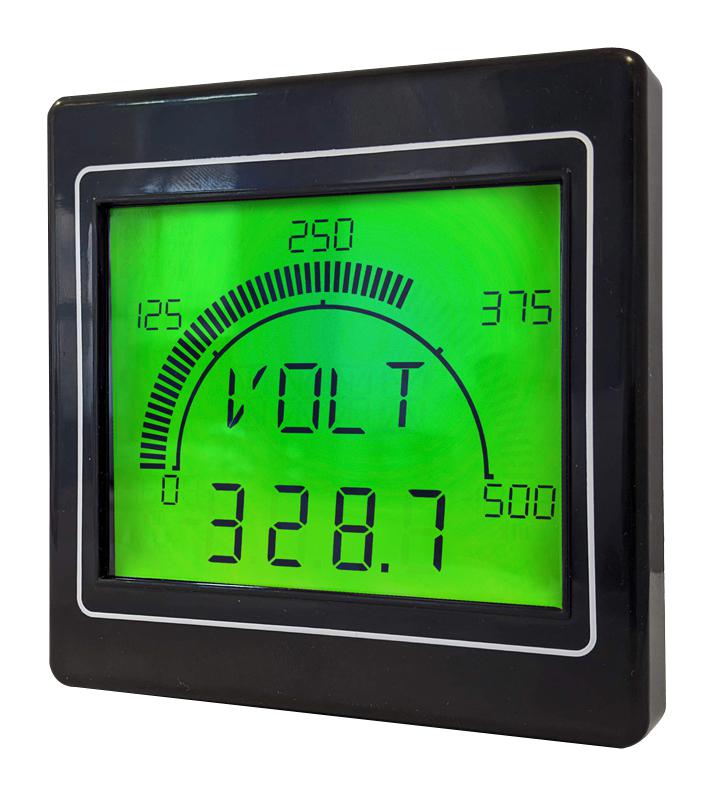 Trumeter Apm-Max-M21-Pu-4B Panel Meter, 4Digit, 100 To 240Vac