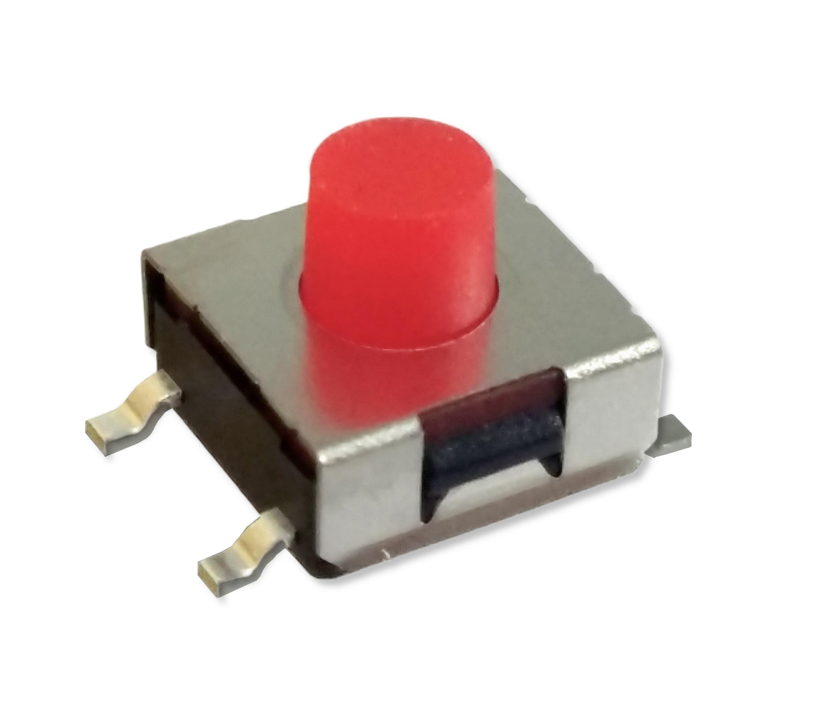 Multicomp Pro Mptshw-67T-V Tactile Switch, 0.05A, 12Vdc, Th, 360Gf