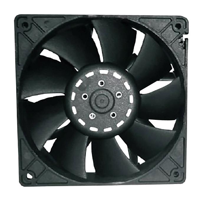 Orion Fans Od1238-24Hbxj01A Dc Axial Fan, Ball, 250Cfm, 1.75A, 24V