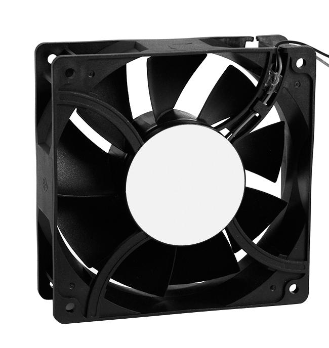 Orion Fans Od1238-12Hbxj10A Dc Axial Fan, Ball, 250Cfm, 3.7A, 12V