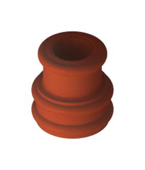 Multicomp Pro Mp013605 Wire Seal, 3.1mm, Silicone, Brown