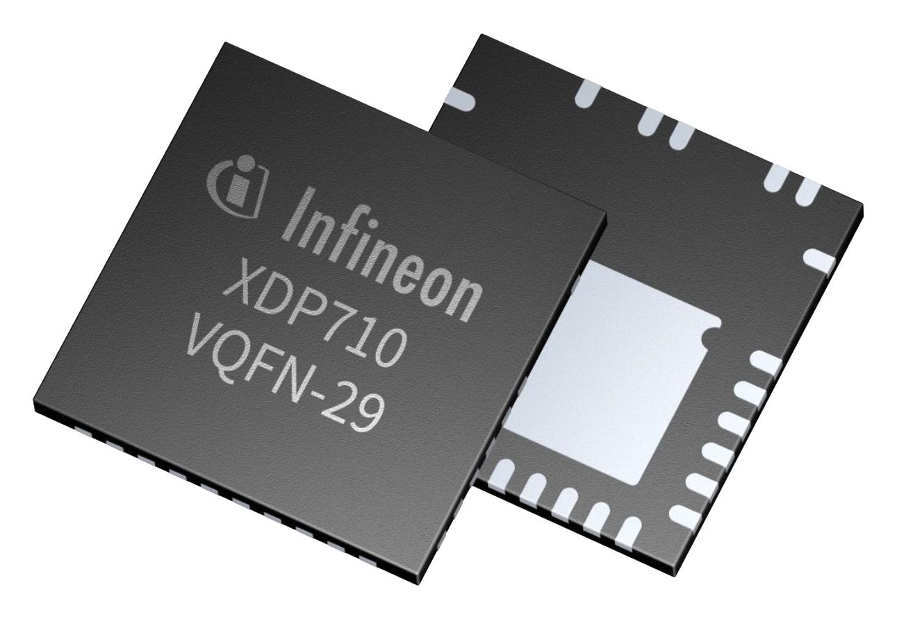 Infineon Xdp710001Xuma1 Hot-Swap Ctrl, Vqfn-Ep-29, 125Deg C