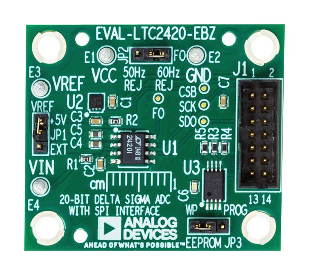 Analog Devices Eval-Ltc2420-Ebz Evaluation Board, Adc, 20Bit