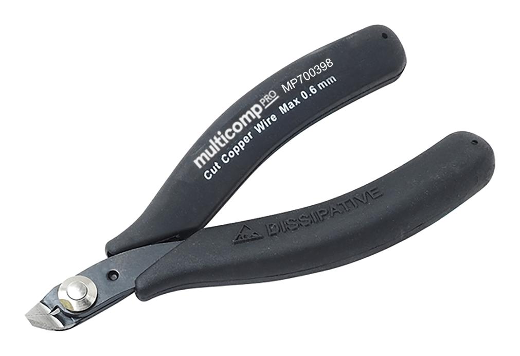 Multicomp Pro Mp700398 Wire Cutter, Semi Flush, 0.6mm, 120mm