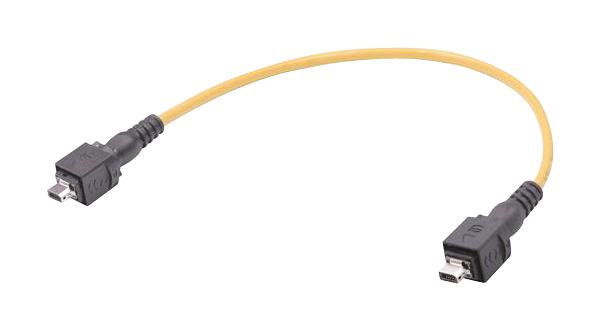 HARTING 33483434804005 Enet Cord, Cat6A, Ix A Plug-Plug, 500mm