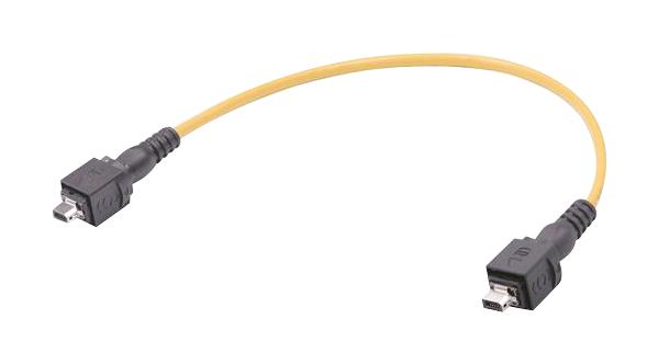 HARTING 33483434804007 Enet Cord, Cat6A, Ix A Plug-Plug, 700mm