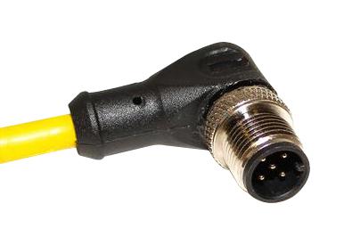 Mueller Electric C5B06M005 Sensor Cord, 5P M12 R/a Plug-Free End/5M