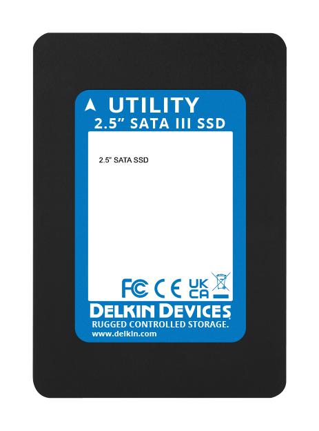 Delkin Devices Ds2Hftem5-35000-2 Ssd, Sata Iii, 3D Tlc Nand, 256Gb