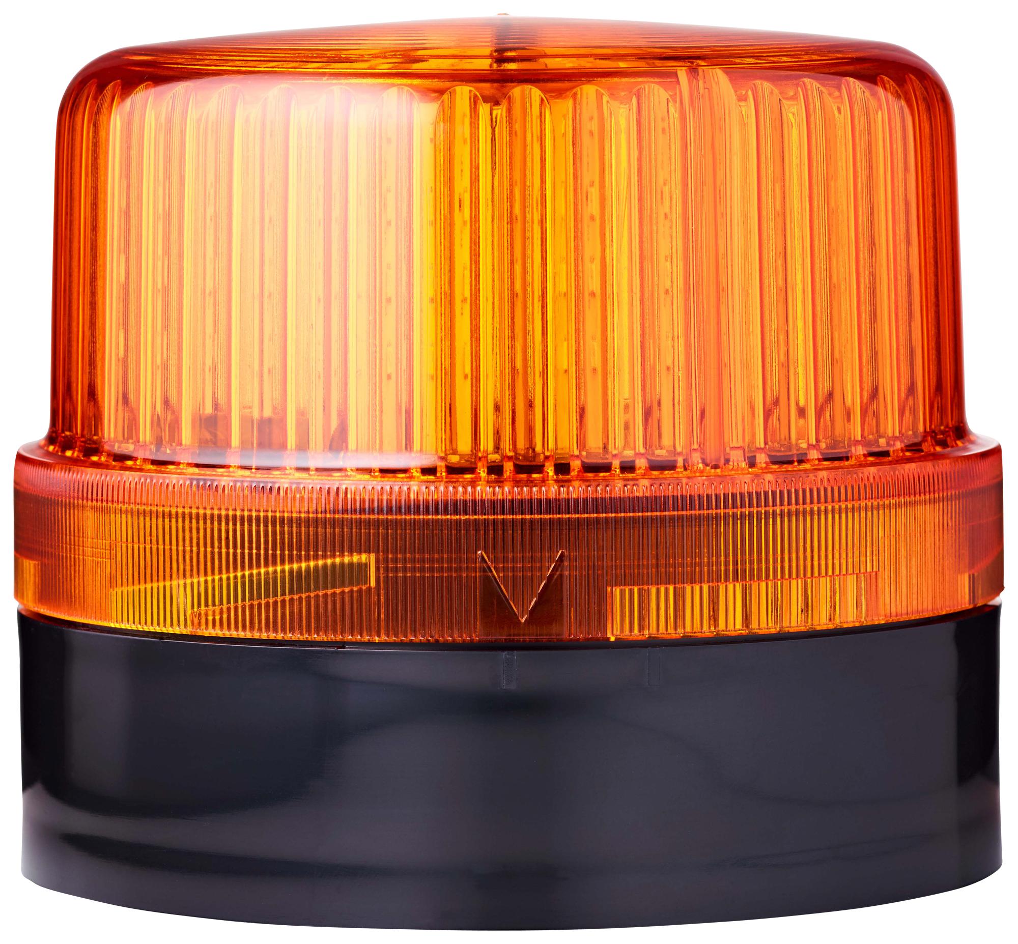 Auer Signal 807501313 Beacon, Flashing, 240Vac, Orange