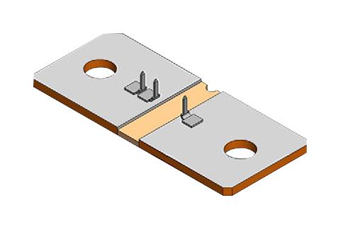 Vishay Wsbs8536L1250Jk80 Res, 125Uohm, 5%, 50W, 3314, Metal Strip