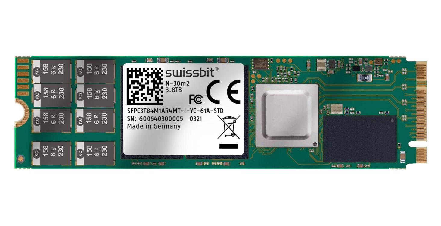 Swissbit Sfpc240Gm1Ec4To-I-6F-A26-Std Ssd, Pcie, 3D Tlc Nand, 240Gb