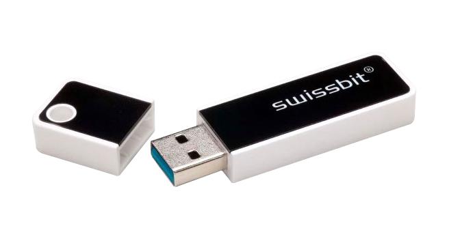 Swissbit Sfu3128Ge1Ae1To-I-Oc-1A1-Std Flash Drive, Usb 3.1, 128 Gb, Mlc