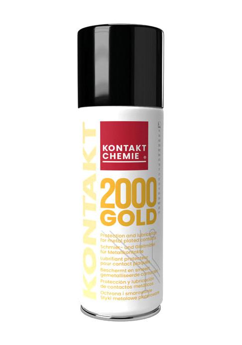 Kontakt Chemie Kontakt Gold 2000, 200Ml Lubricant, Oil, Aerosol, 200Ml