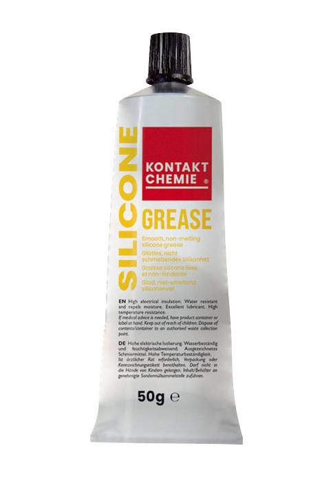 Kontakt Chemie Silicone Grease, 50G Lubricant, Silicone, Tube, 50G