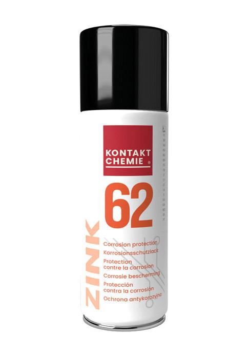 Kontakt Chemie Zink 62, 200Ml Coating, Rust Protector, Aerosol, 200Ml