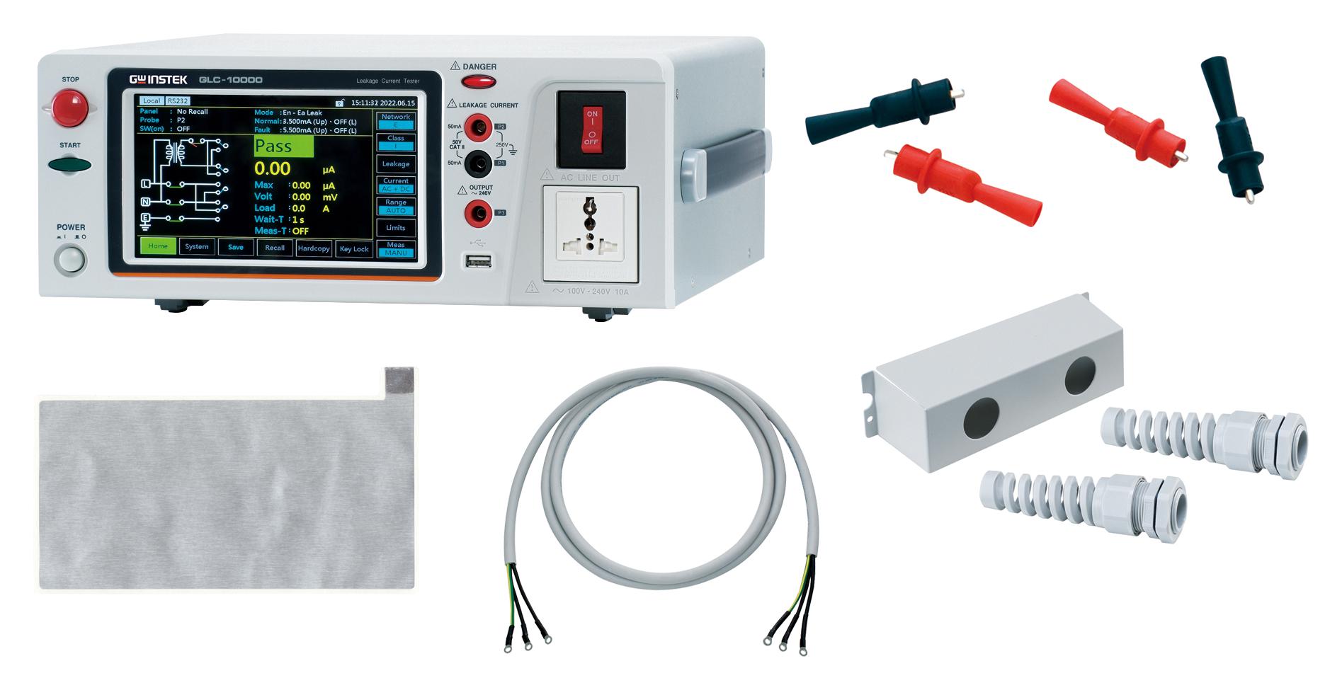 Gw Instek Glc-10000 Leakage Current Tester, Bench, 0.05A