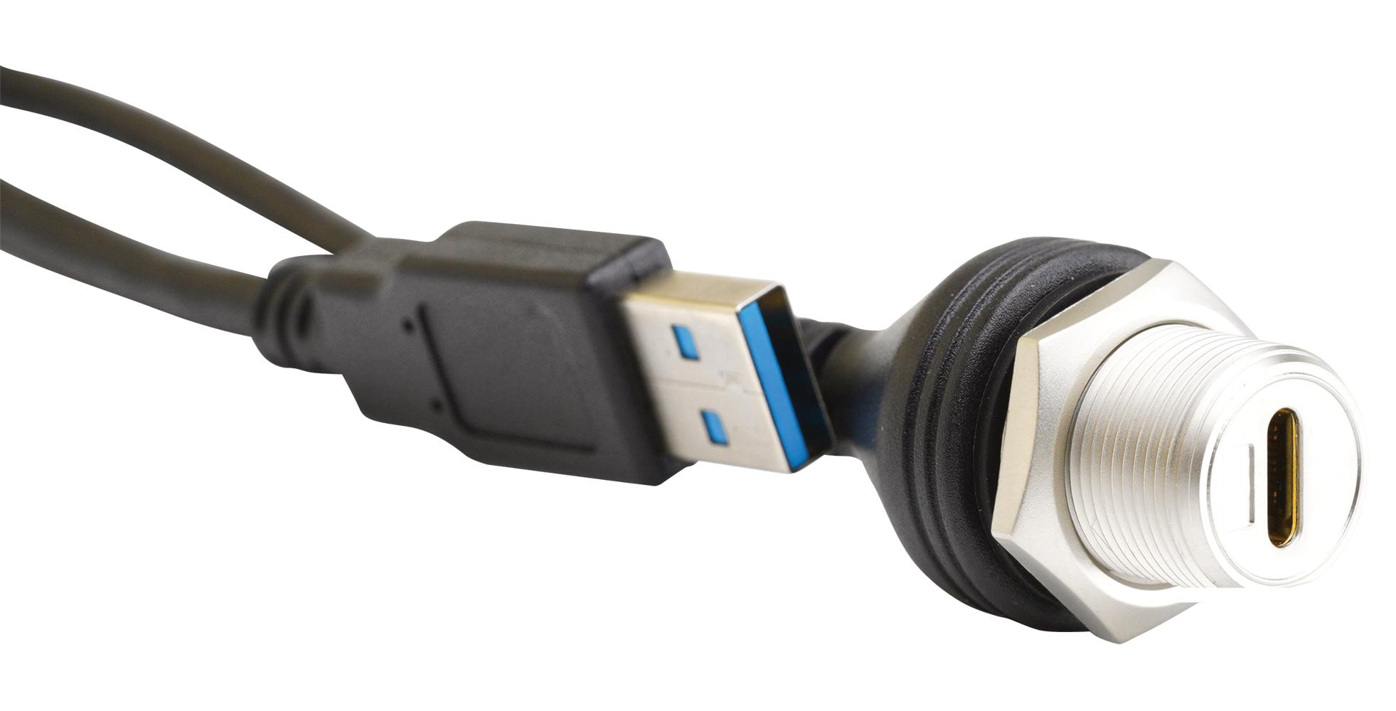 Multicomp Pro Mp011935 Usb Cable, 3.0/3.1, C2 C Jack-A Plug, 3M