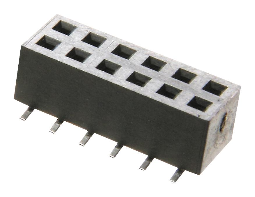 Harwin M22-6340642 Connector, Rcpt, 12Pos, 2Row, 2mm