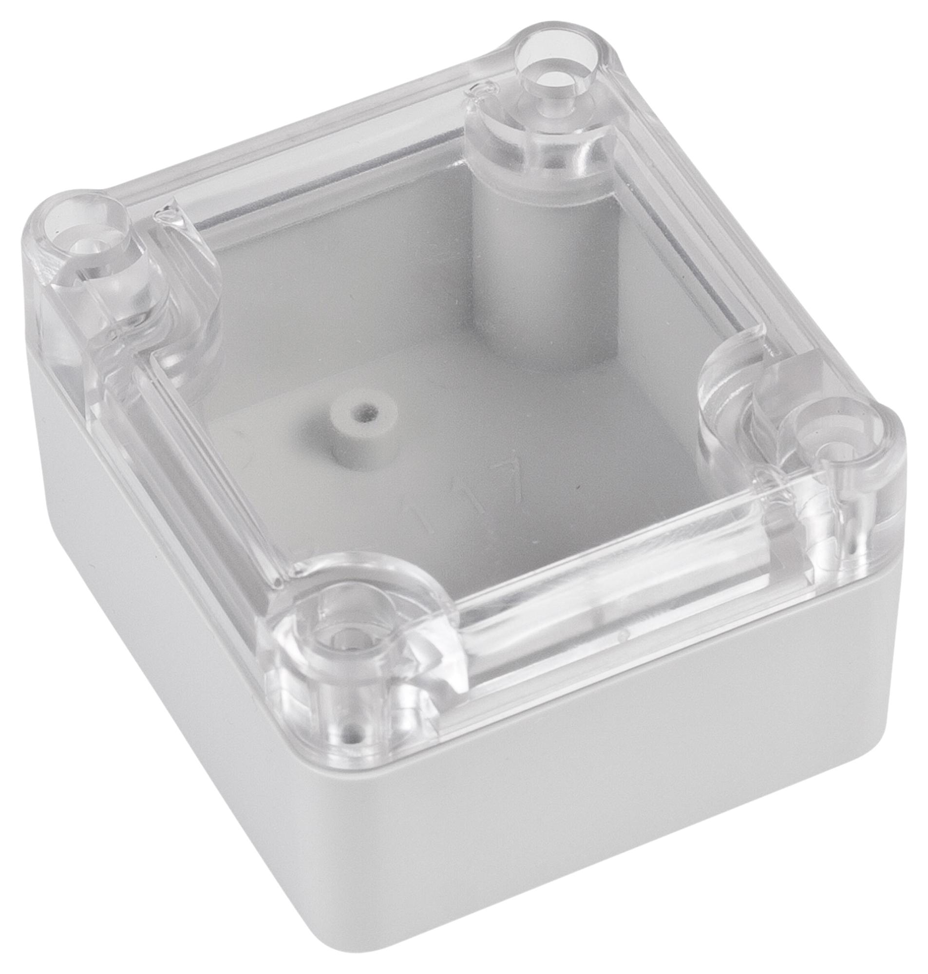 Multicomp Pro Mp011496 Enclosure, Abs, Pc, Grey, Transparent