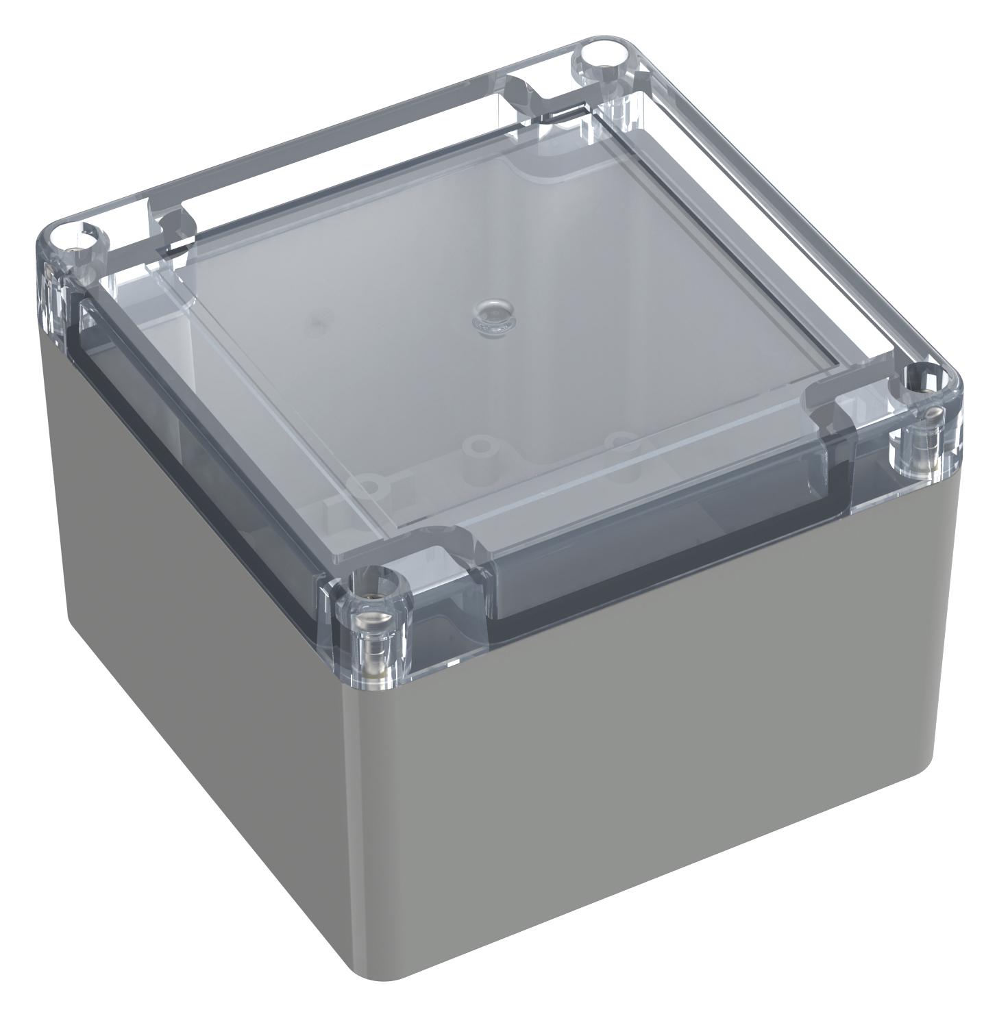 Multicomp Pro Mp011634 Enclosure, Abs, Pc, Grey, Transparent