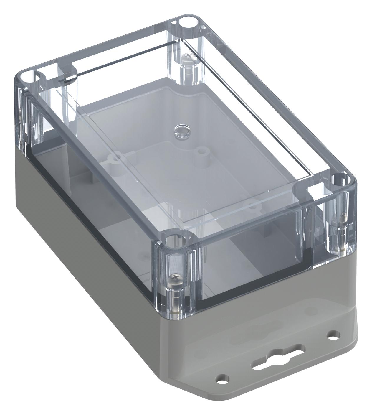 Multicomp Pro Mp011646 Enclosure, Abs, Pc, Grey, Transparent