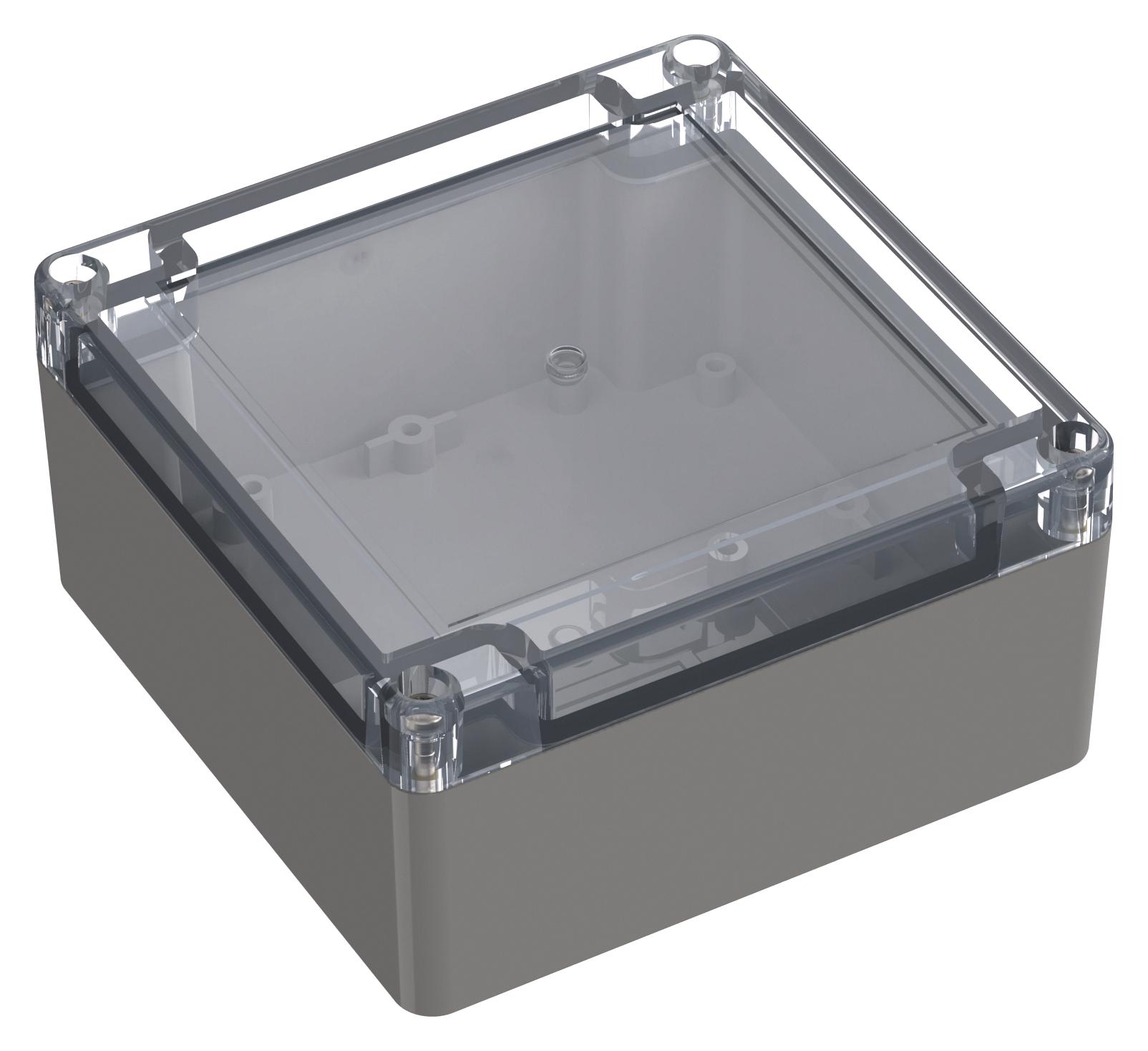 Multicomp Pro Mp011653 Enclosure, Pc, Grey, Transparent