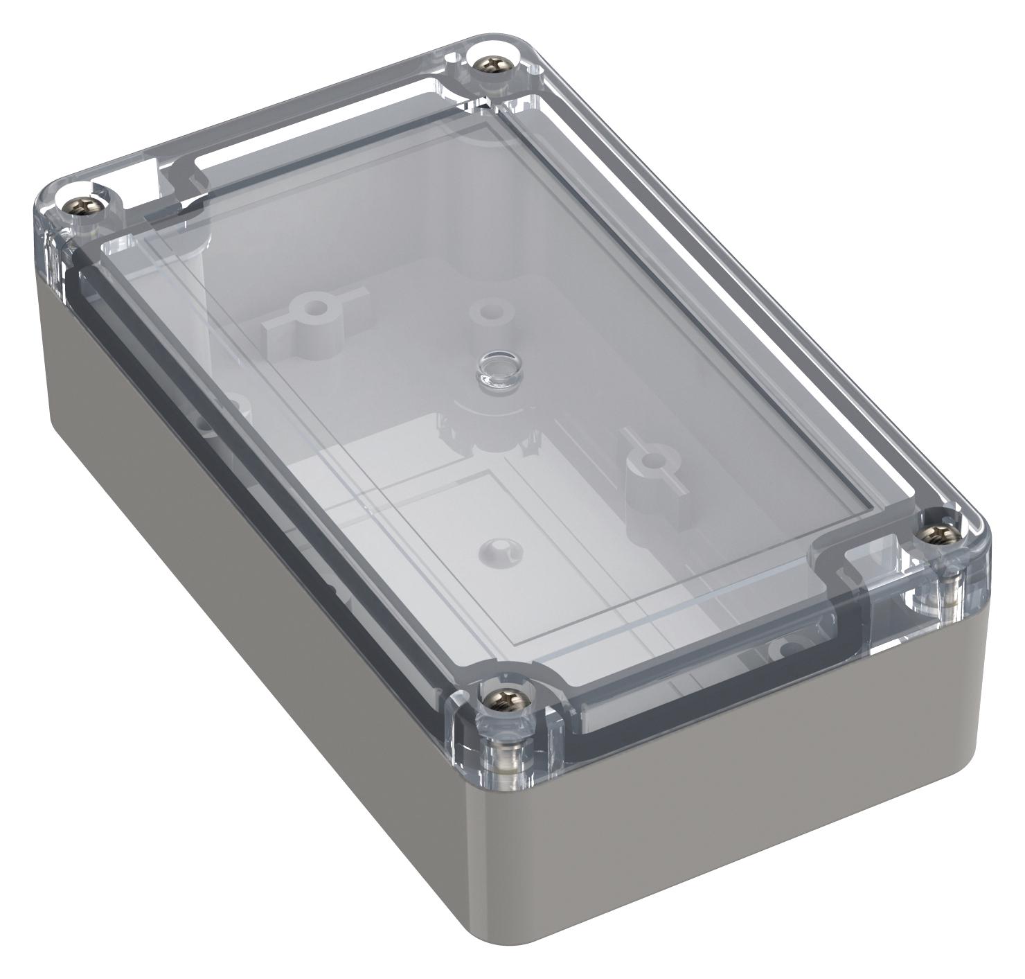 Multicomp Pro Mp011657 Enclosure, Pc, Grey, Transparent