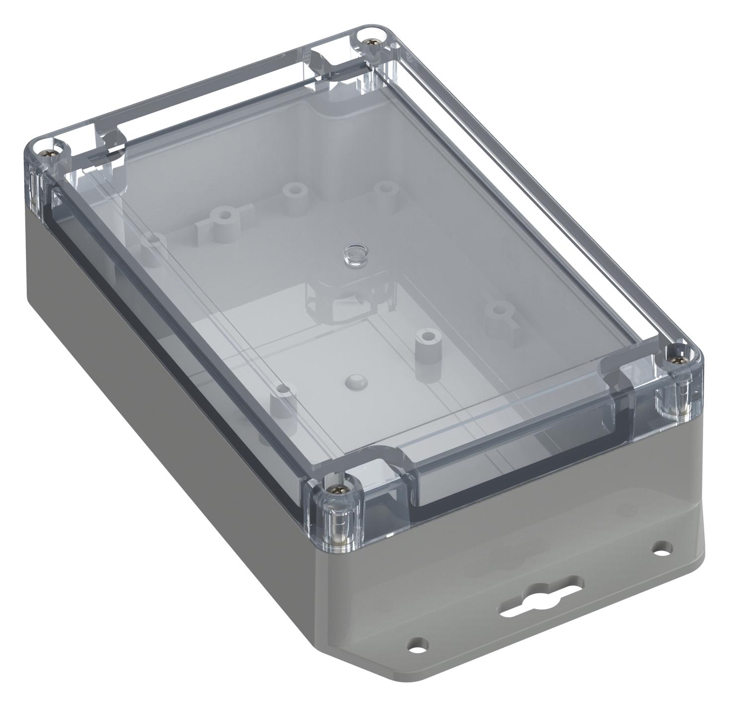 Multicomp Pro Mp011665 Enclosure, Pc, Grey, Transparent