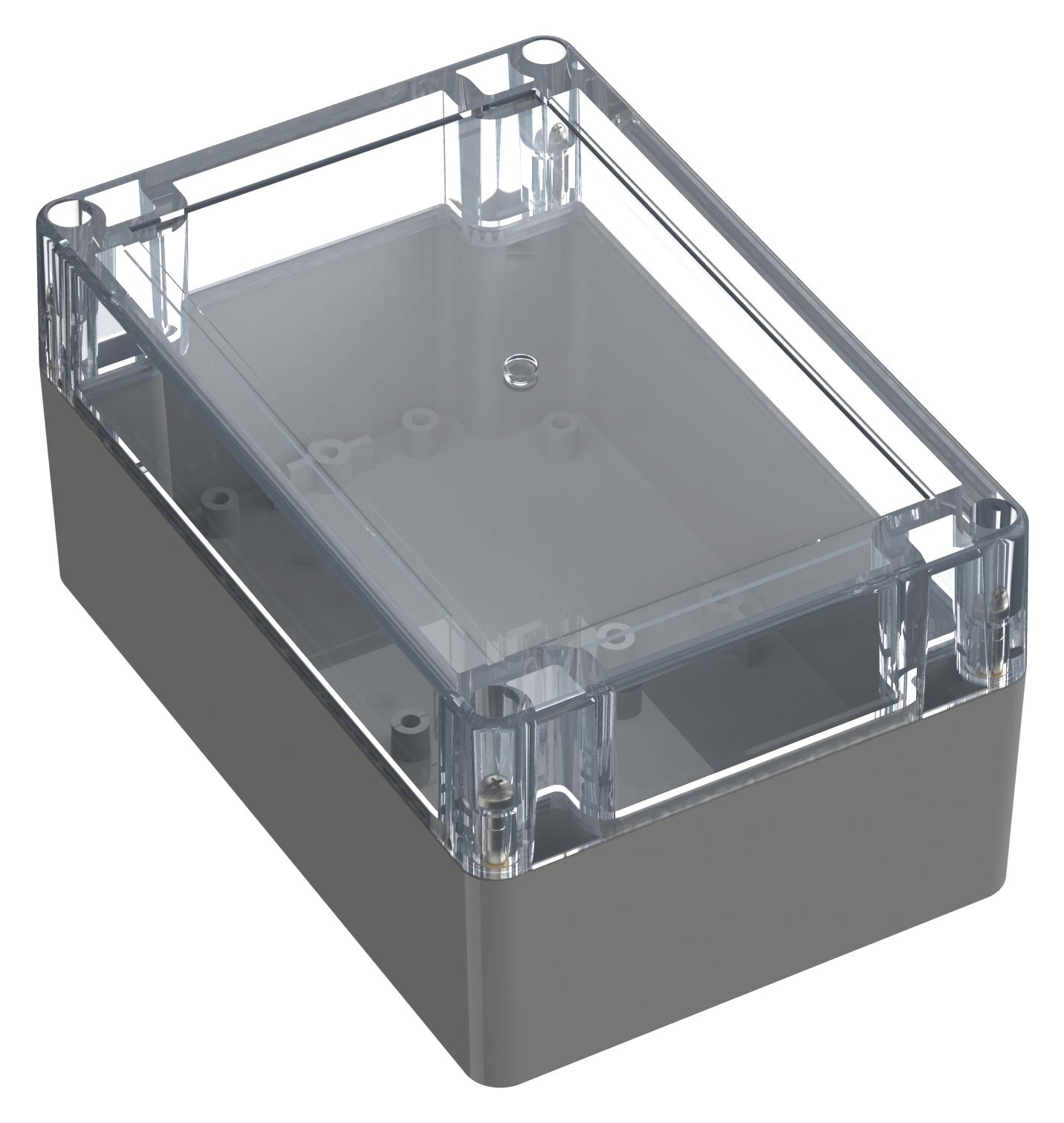 Multicomp Pro Mp011677 Enclosure, Pc, Grey, Transparent