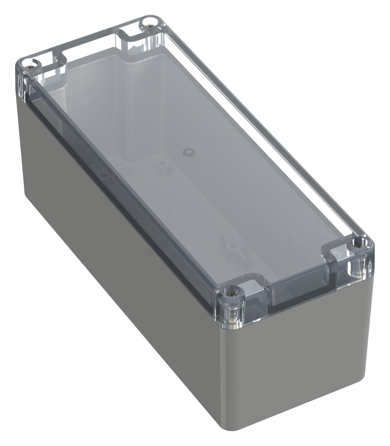 Multicomp Pro Mp011694 Enclosure, Abs, Pc, Grey, Transparent