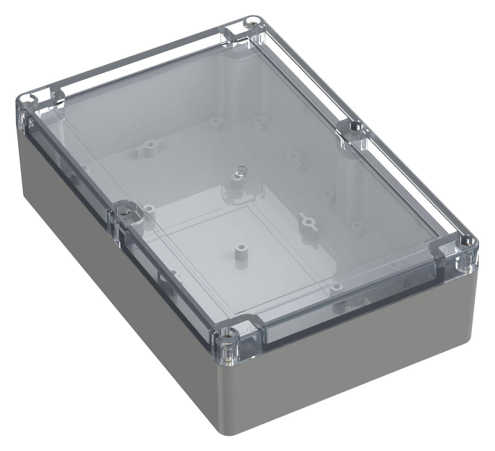 Multicomp Pro Mp011701 Enclosure, Pc, Grey, Transparent