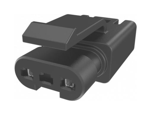 Amphenol Communications Solutions Flhs3390 Connector Housing, Plug, 3Pos, 2.5mm