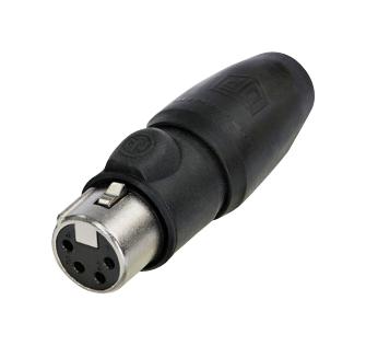 Neutrik Nc4Fx-Top Xlr Connector, Rcpt, 4Pos, Cable