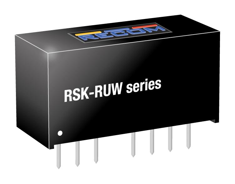 RECOM Power Rsk-2405Sruw/h3 Dc-Dc Converter, 5V, 0.4A