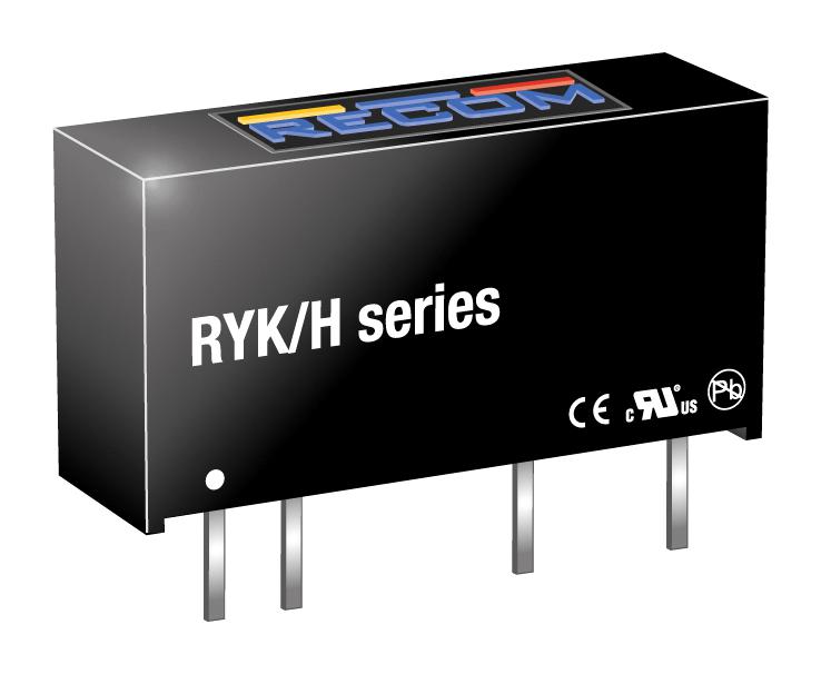 RECOM Power Ryk-0505S/h Dc-Dc Converter, 5V, 0.2A