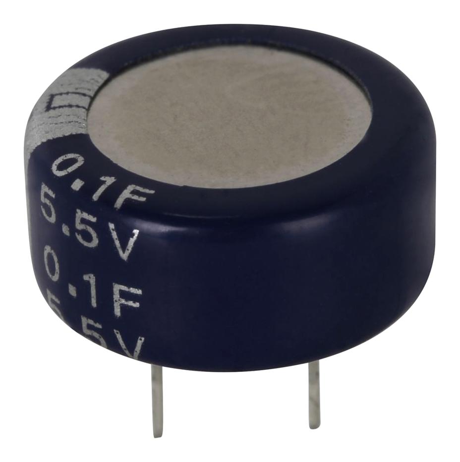 Eaton Electronics Kr-5R5C104-R Supercapacitor, 0.1F, 5.5V, Edlc, Coin