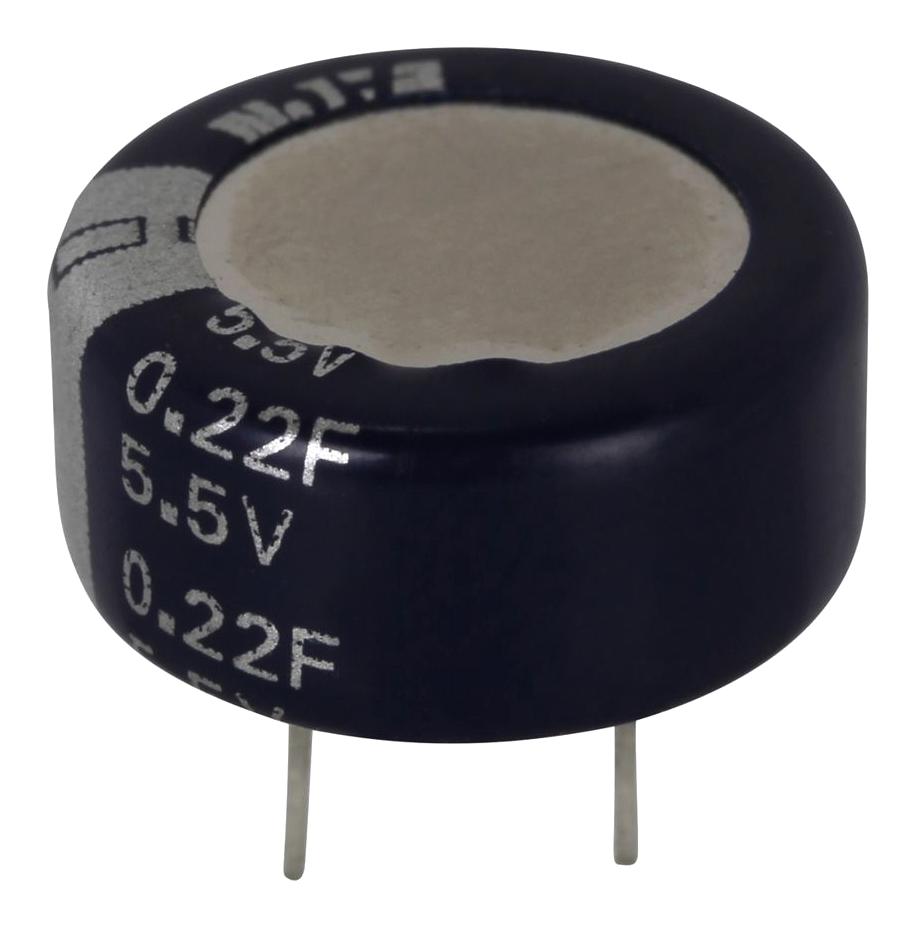 Eaton Electronics Kr-5R5C224-R Supercapacitor, 0.22F, 5.5V, Edlc, Coin