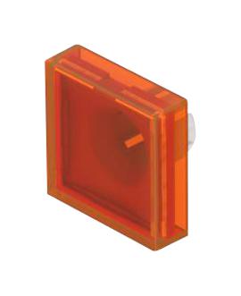 EAO 61-9671.3 Lens, Square, Orange, 18mm X 18mm