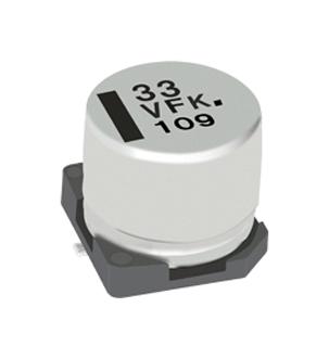 Panasonic Eeefk1E470Al Capacitor, 47Uf, 25V, Alu Elec, Smd