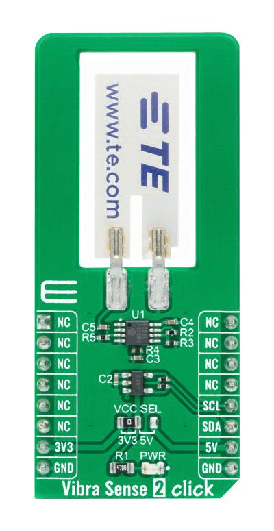 MikroElektronika Mikroe-4355 Vibra Sense 2 Click Add-On Board