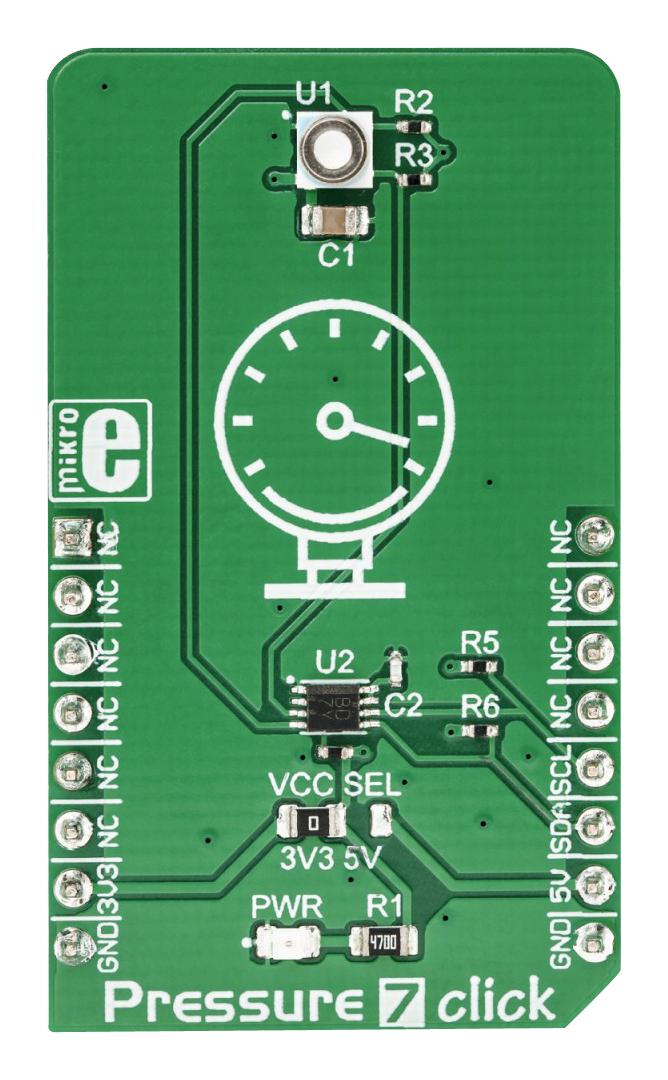 MikroElektronika Mikroe-3246 Pressure 7 Click Add-On Board