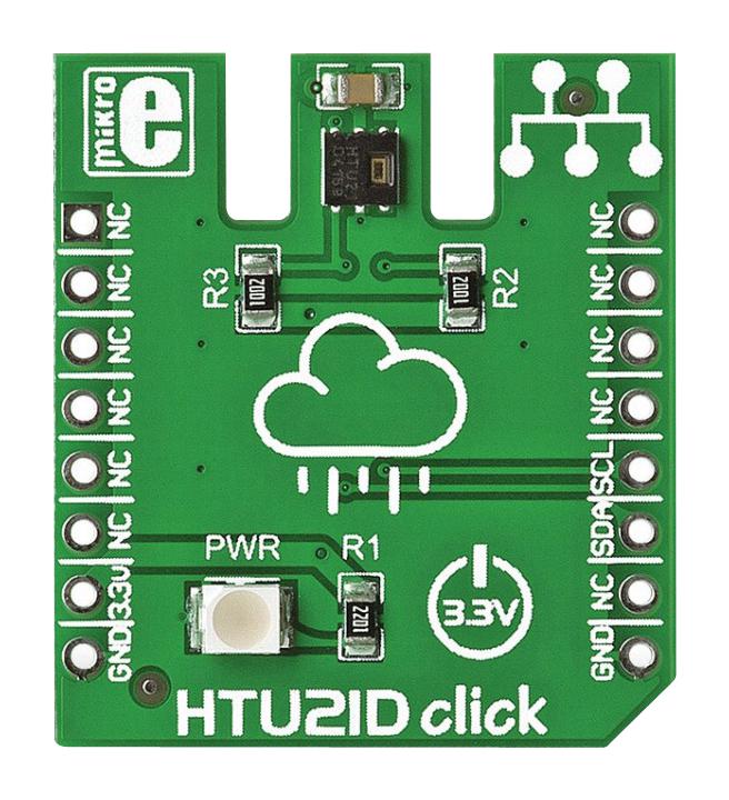 MikroElektronika Mikroe-1687 Htu21D Click Add-On Board