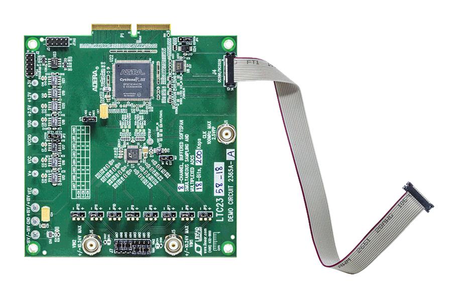 Analog Devices Dc2365A-A Demo Board, Analog To Digital Converter