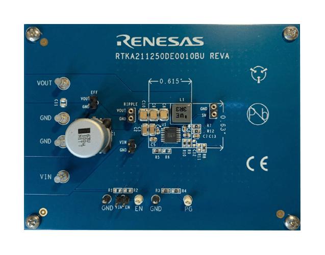 Renesas Rtka211250De0010Bu Eval Board, Synchronous Buck Regulator