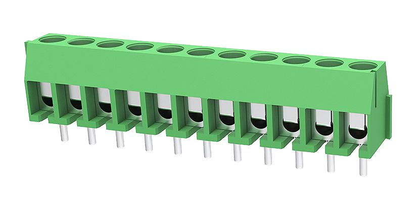 Multicomp Pro Mp011993 Tb, Wire To Brd, R/a, 11Way, 18Awg