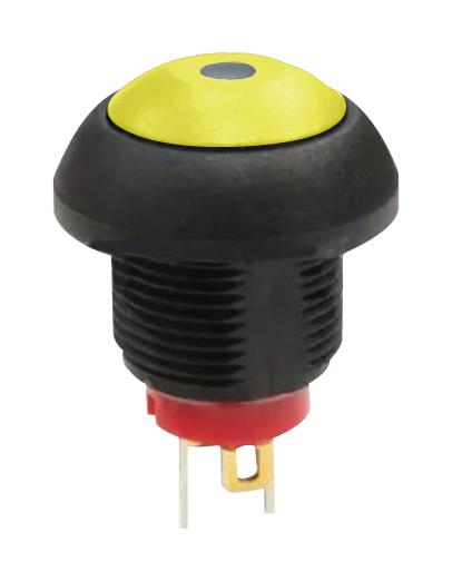 Multicomp Pro Mpp12-6B2A5Sm1Cas05L00-Y001 Pushbutton Sw, Spst, 0.4A, 32Vac, Panel